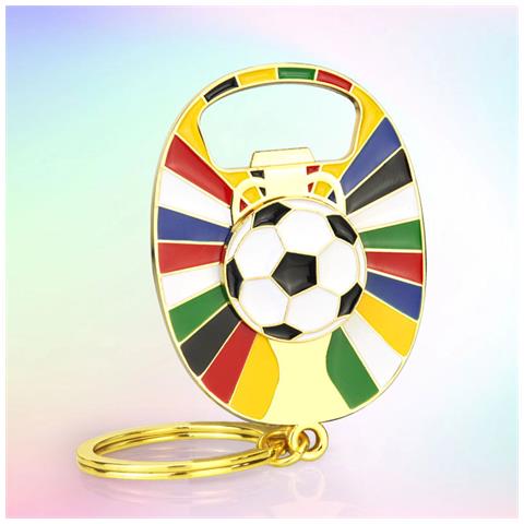 Portachiavi Con Pallone Da Calcio 3d - Foto 2