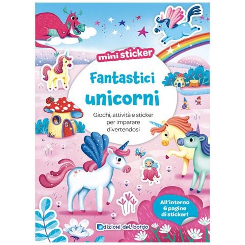 Stefania Colnaghi - Fantastici unicorni. Mini sticker. Ediz. illustrata - Foto 1