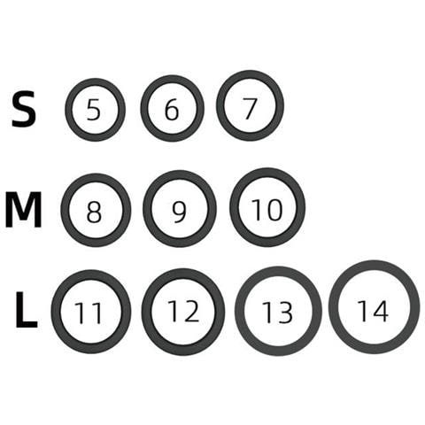 Copertura Anello In Silicone Protezione Antigraffio White S - Foto 2