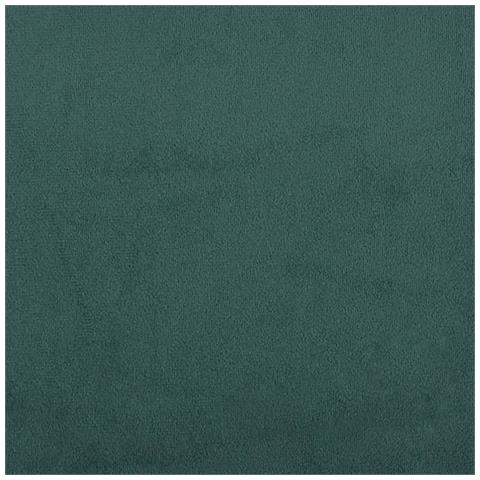 Cuscino Testiera Verde Scuro 140 cm in Velluto - Foto 9