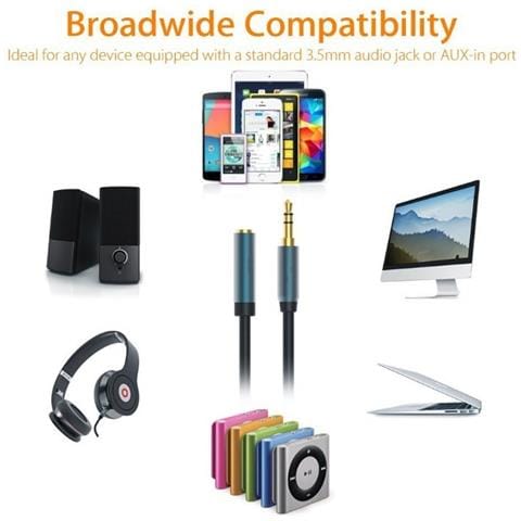 Cavo Audio 3.5mm A 4 Poli Maschio-maschio Per Auto, Cuffie Da Gioco E Streaming Live 3m - Foto 2