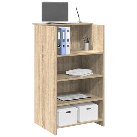 Banco Reception Rovere Sonoma 55x50x103,5 cm Legno Multistrato - Foto 2