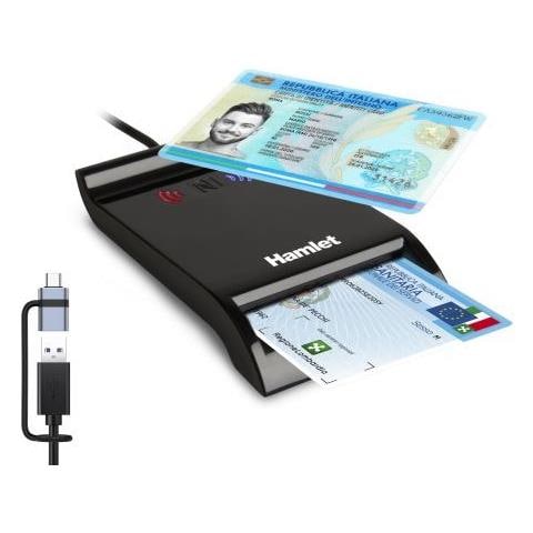 Lettore USB-A + USB-C Di Smart Card NFC - Foto 1