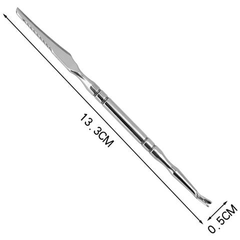 Set Di 3 Coltelli Per Pedicure In Acciaio Inossidabile - Strumento Professionale Per La Cura Dei Piedi Per La Rimozione Di Calli E Pelle Morta - Foto 2