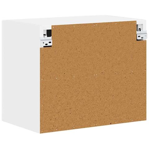 Pensile cucina 2 pcs Bianco 50 x 31 x 40 cm Legno multistrato - Foto 9
