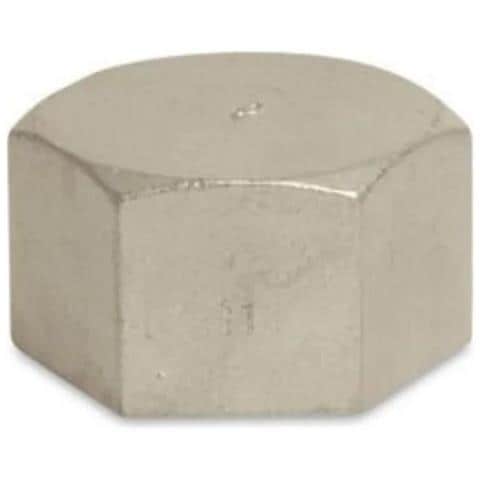 Tappo Inox Filettato 1 1/4 Raccordo In Acciaio Inox Aisi 316 - Foto 1