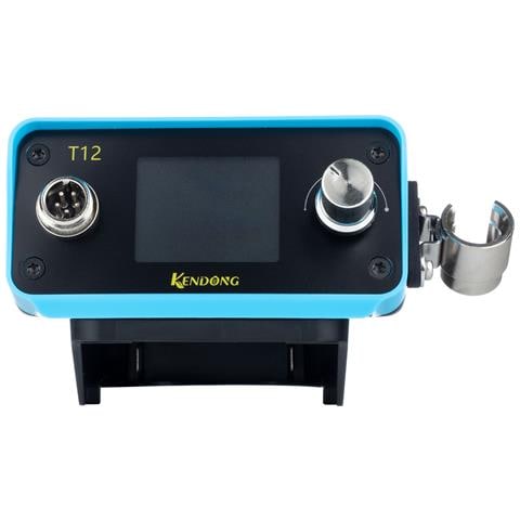 Stazione Saldante A Batteria T12 Blue Delphin At12bd - Riscaldamento Rapido, Display Tft, Regolazione 200-450°c, 70w - Foto 2