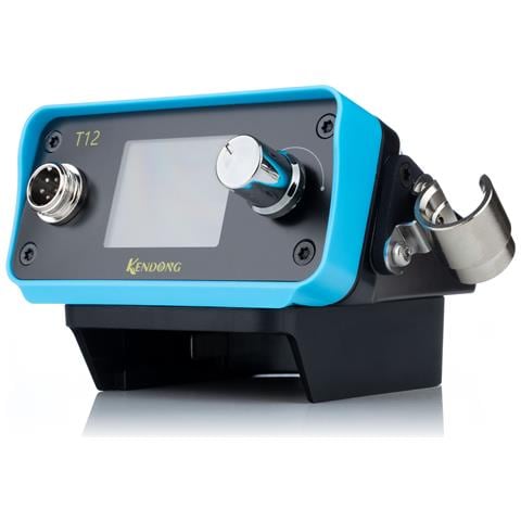 Stazione Saldante A Batteria T12 Blue Delphin At12bd - Riscaldamento Rapido, Display Tft, Regolazione 200-450°c, 70w - Foto 8