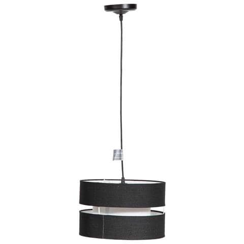 Lampada Da Soffitto Nera 30x30x100h Cm - Foto 1