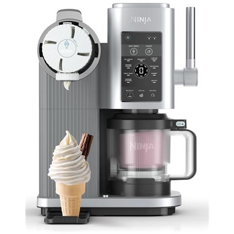 Macchina per Gelato NC701EU Capacità 0,48 L Potenza 800 W Colore Argento - Foto 1