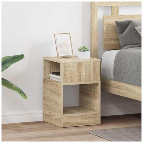 Tavolino 2 pcs Rovere Sonoma 30,5 x 30 x 45 cm - Foto 2