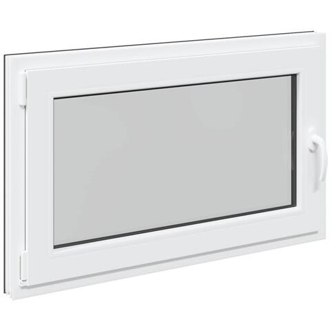 Finestra per Soffitta RISOR 100 x 50 cm PVC e Vetro Antracite - Foto 1