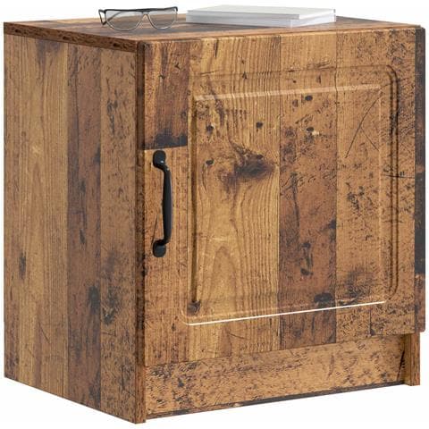 Armadio da Notte 2 pcs Legno antico 43 x 34,5 x 47 cm - Foto 2