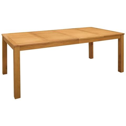 Tavolo da pranzo 200 x 100 x 75 cm Legno di Quercia Massello - Foto 2