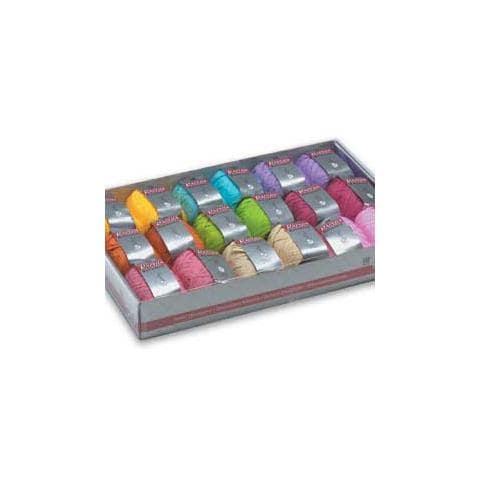 18 bobine nastro raphia 20mt col. ass. christmas - Foto 1