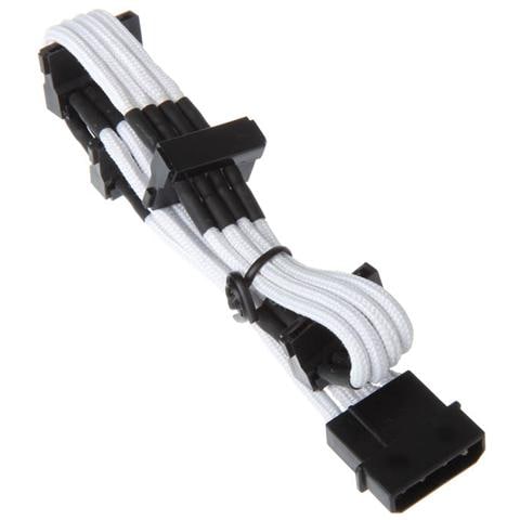Adattatore 4pin to 4 SATA 300mm, bianco - Foto 2