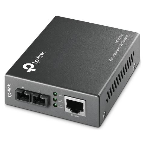 10/100 Mbps Rj45 To 100 Mbps Multi-Mode Sc Fiber Converter, Full Duplex, Up To 2Km. , Switching Power Adapter, Chassis Mountable - Foto 1