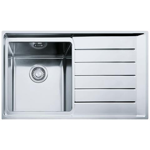 Lavello NPX611 DX 1 Vasca Gocciolatoio a Sinistra Dimensioni 86 x 51 cm Colore Inox Satinato Serie Neptune Plus - Foto 4