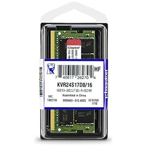 Memoria SoDimm ValueRAM 16 GB (1 x 16 GB) DDR4 2400 MHz CL17 - Foto 4