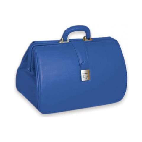 BORSA KANSAS - IN PELLE SKAY - COLORE BLU ELETTRICO - Foto 4
