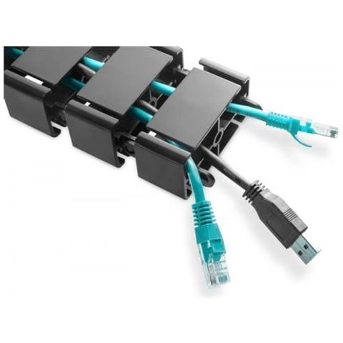 Flex. Cable Routing Adj. Length Cable Management Spine Black - Foto 2
