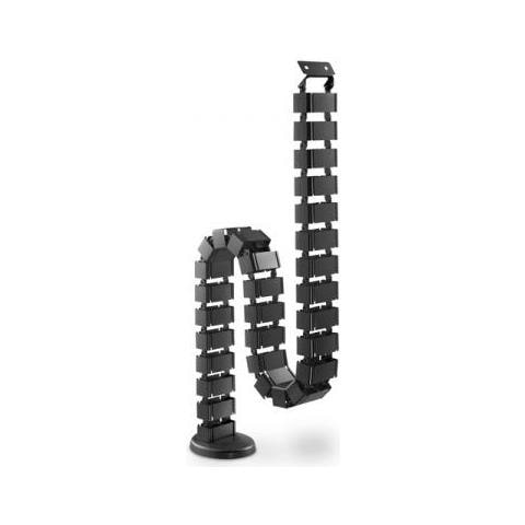 Flex. Cable Routing Adj. Length Cable Management Spine Black - Foto 1