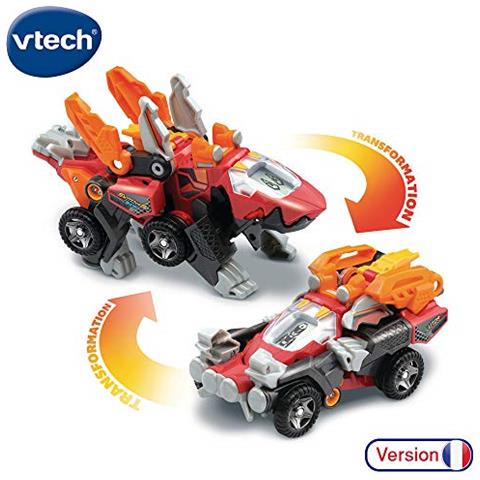Switch & Go Dinos Mastor Lui Velociraptor Super, Robot, Auto / Dinosauro, Giocattolo Dinosauro - Foto 1