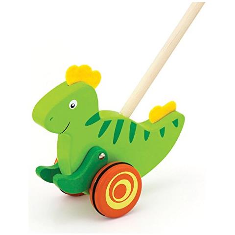 --2043674-giocattoli Prima Era Da-a Spingere Stick-dinosaur, Colore Verde, 50963 - Foto 2