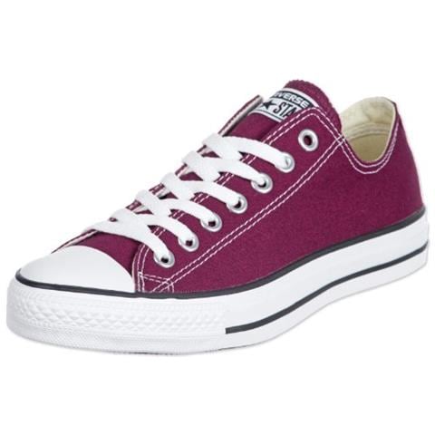 Converse Chuck Taylor All Star Ox, Sneakers Unisex-adulto, Bordeaux, 39.5 Eu - Foto 1