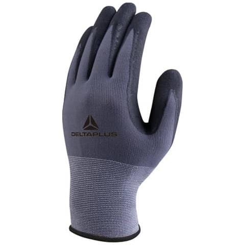 Guanto Da Lavoro Tricot Poliammide Spandez-palmo Nitrile / pu+spuntoni Taglia 8 - Ve727no08 - Foto 1