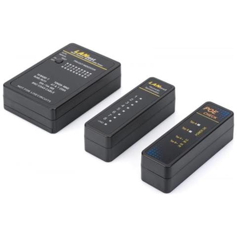 Tester Cavo, Rete Rj45, Bnc Dispositivo Principale, Da Remoto, Tester Poe, Con Valigetta Protettiva - Foto 1