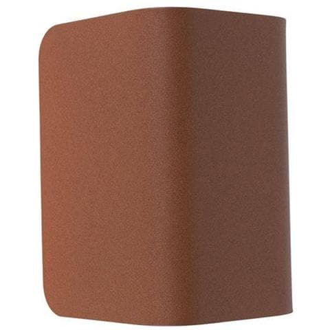 Applique Led Up Down A 2 Luci Da Esterno Struttura Ruggine Ip54 - Foto 1