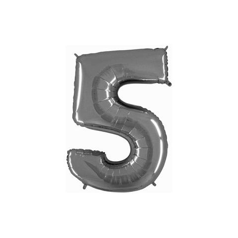 Pallone Ad Elio Argento Numero 5 102cm - Foto 1