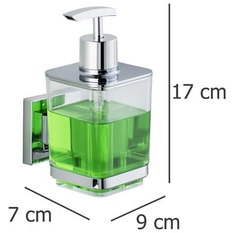 Quadro Dispenser Per Sapone, Vacuum-loc Acciaio Inox - 340 Ml, Venko - Foto 6