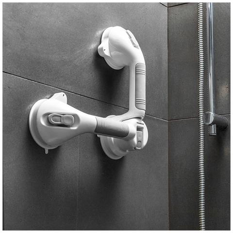 Maniglia Di Sicurezza Doppia Per Bagno Angolare Grabbath - Foto 7