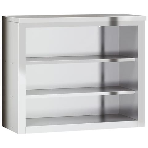 Mobile Cucina Da Parete Con Ripiani In Acciaio Inossidabile - Foto 1