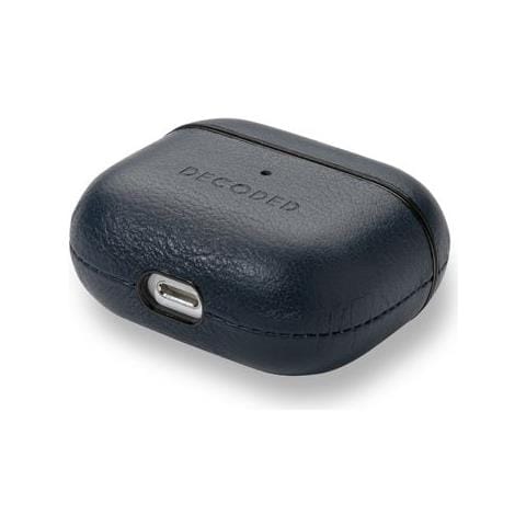 Cover Per Apple Airpods 3 In Vera Pelle, Blu Marine - Foto 2