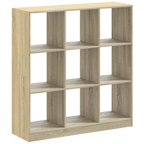 Libreria Rovere Sonoma 102x32x108 Cm In Legno Multistrato - Foto 2