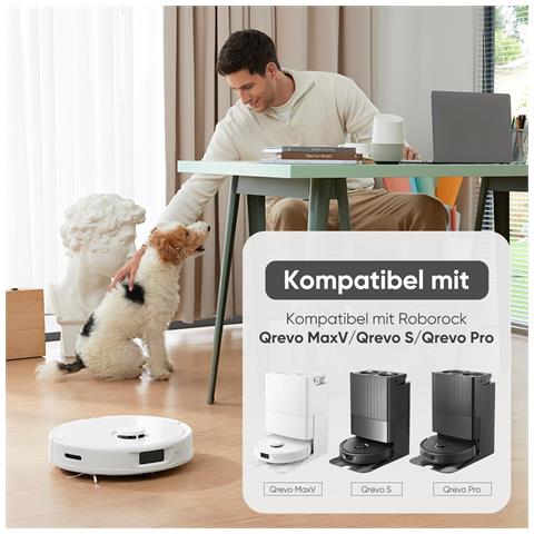 Kit Di Accessori Per Aspirapolvere Robot Roborock Qrevo S /qrevo Pro - Foto 2