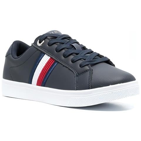 Essential Stripes Sneaker Sneakers Pelle Scarpe Donna Blu Eu 36, Fw0fw06903 Dw6 - Foto 1