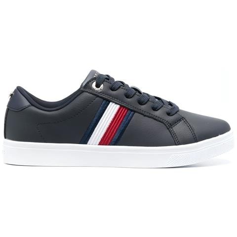 Essential Stripes Sneaker Sneakers Pelle Scarpe Donna Blu Eu 36, Fw0fw06903 Dw6 - Foto 2