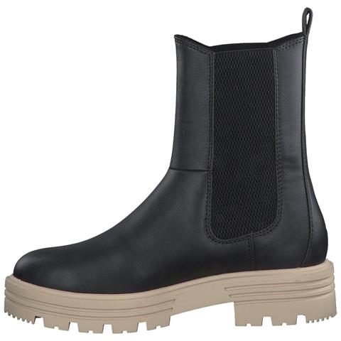 Black Casual Closed Booties Stivaletti Sintetico E Tessile Scarpe Donna Nero Eu 40, 5-25411-39 001 - Foto 3