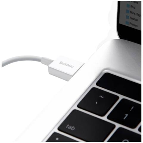 Cavo Di Ricarica E Trasferimento Fast Usb-lightning 2.4a 1,5m, Bianco - Foto 5