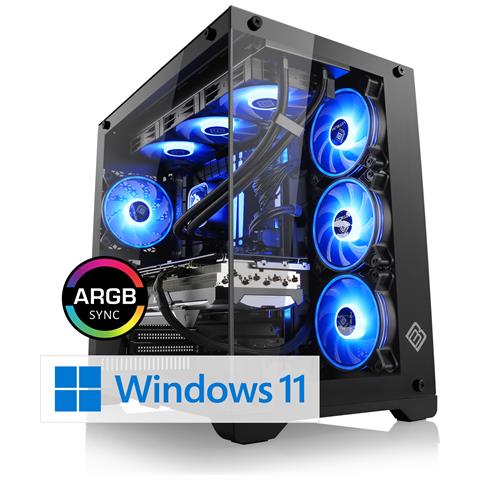 Gaming Pc M11070h Amd Ryzen 5 9600x 6x 3900 Mhz / 16 Gb Ram Ddr5 / Ssd 1 Tb / Geforce Rtx 4060 / Windows 11 Home - Foto 1