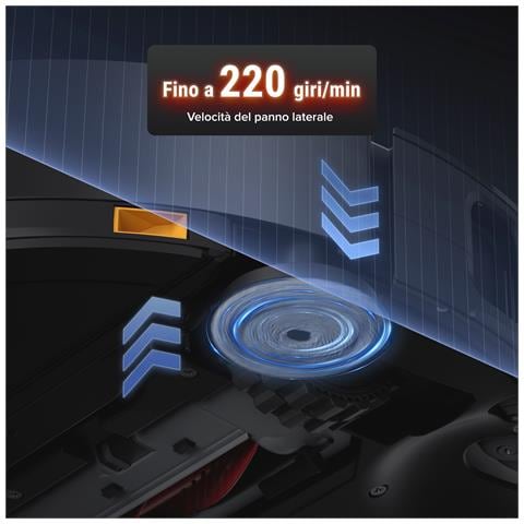 Robot Aspirapolvere Saros 10 Wi-Fi con Stazione di Svuotamento Colore Nero - Foto 16