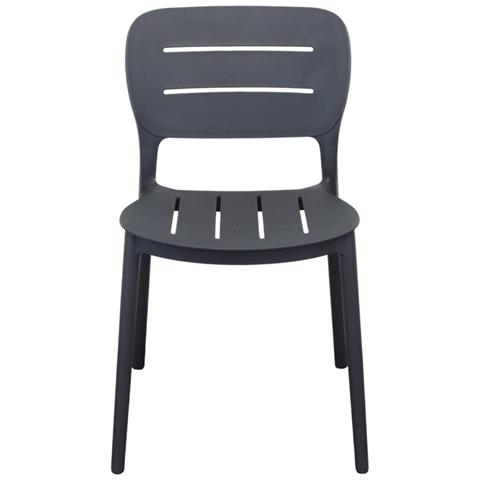 Hazel - Set 2 Sedie In Polipropilene Impilabili - Foto 2