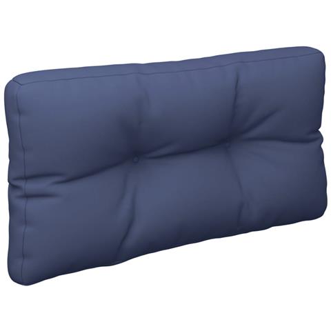 Cuscino Per Pallet Blu Marino 120x40x12 Cm In Tessuto - Foto 1