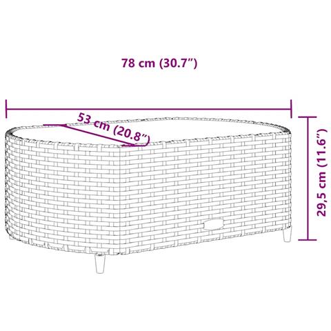 Set Divani da Giardino 5 pz con Cuscini in Polyrattan Nero - Foto 9