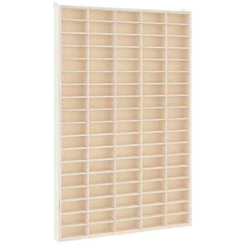 Teca da Collezione in Legno con 90 Scomparti 50,5x4,5x79 cm - Foto 1