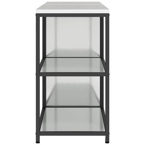 Set di Stoccaggio per Cucina 2 pcs Argento 180 x 50 x 92 cm - Foto 9